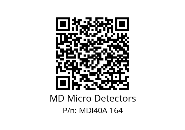  MDI40A300Z5/30P6SXPR MD Micro Detectors MDI40A 164