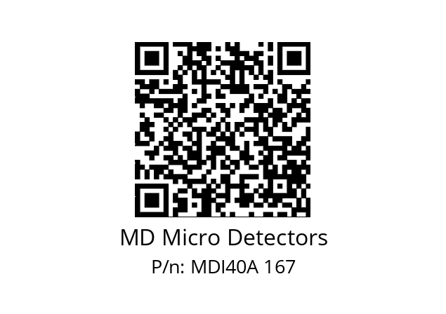  MDI40A480Z5/30P6SXPR MD Micro Detectors MDI40A 167