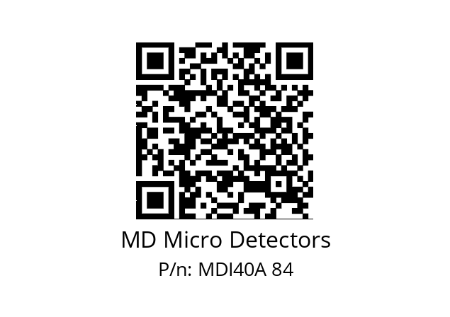  MDI40A1024S5/30L6XXPR MD Micro Detectors MDI40A 84