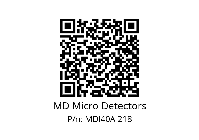  MDI40A100Z5/30L6SXPR MD Micro Detectors MDI40A 218