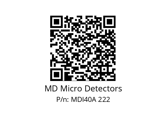  MDI40A200Z5/30L6SXPR MD Micro Detectors MDI40A 222