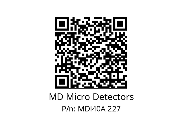  MDI40A360Z5/30L6SXPR MD Micro Detectors MDI40A 227