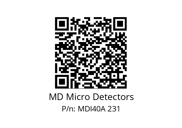  MDI40A512Z5/30L6SXPR MD Micro Detectors MDI40A 231