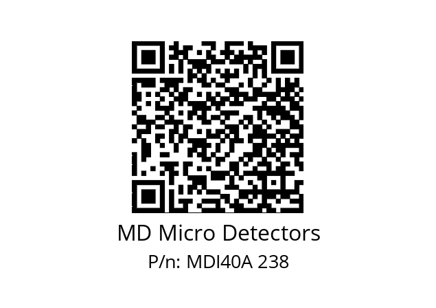  MDI40A1000Z5/30L6SXPR MD Micro Detectors MDI40A 238