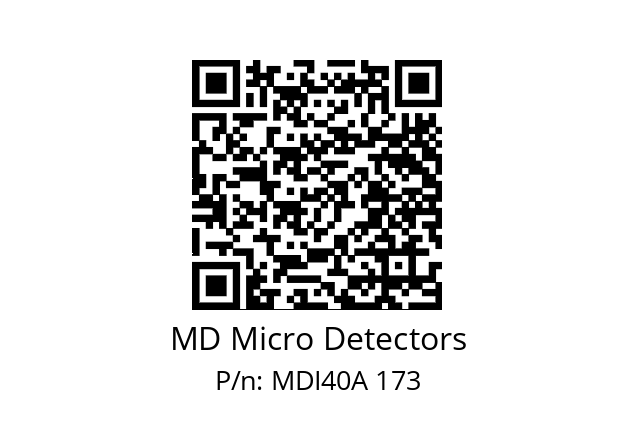  MDI40A750Z5/30P6SXPR MD Micro Detectors MDI40A 173