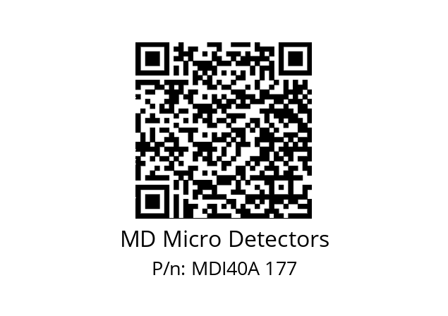  MDI40A1024Z5/30P6SXPR MD Micro Detectors MDI40A 177