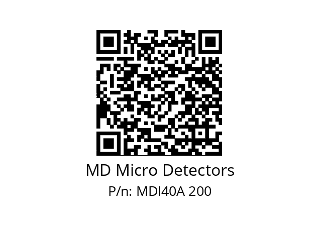  MDI40A512S5/30L6SXPR MD Micro Detectors MDI40A 200