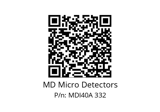  MDI40A1024S5/30L6XXPR+M.162 MD Micro Detectors MDI40A 332