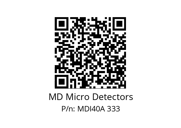  MDI40A1200S5/30L6XXPR+M.162 MD Micro Detectors MDI40A 333