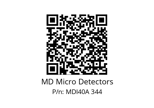  MDI40A128Z5/30L6XXPR+M.162 MD Micro Detectors MDI40A 344