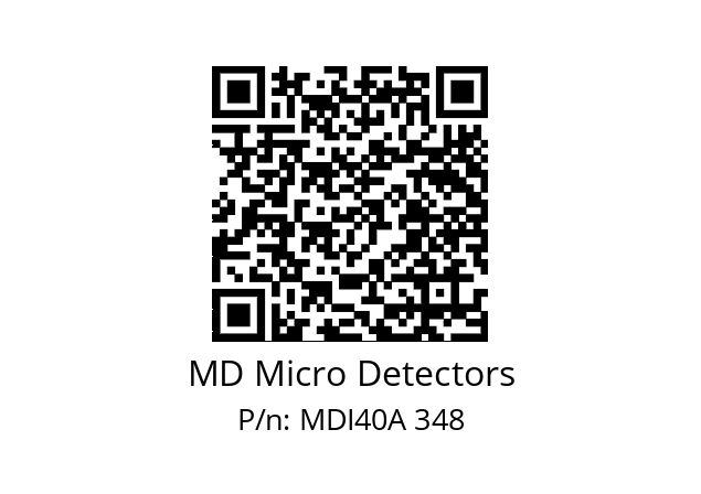  MDI40A250Z5/30L6XXPR+M.162 MD Micro Detectors MDI40A 348