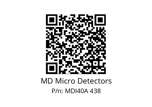  MDI40A150S5/30L6SXPR+M.162 MD Micro Detectors MDI40A 438