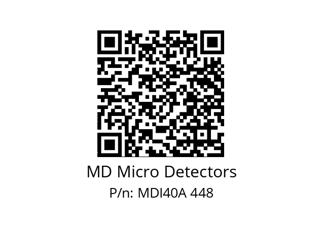  MDI40A512S5/30L6SXPR+M.162 MD Micro Detectors MDI40A 448