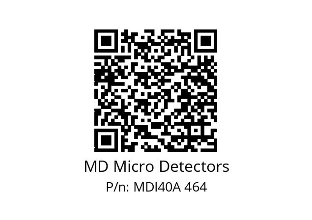  MDI40A2048S5/30L6SXPR+M.162 MD Micro Detectors MDI40A 464