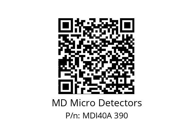  MDI40A750S5/30P6SXPR+M.162 MD Micro Detectors MDI40A 390