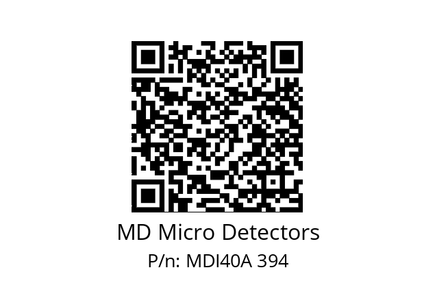  MDI40A1024S5/30P6SXPR+M.162 MD Micro Detectors MDI40A 394