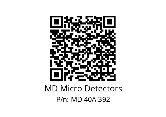  MDI40A900S5/30P6SXPR+M.162 MD Micro Detectors MDI40A 392