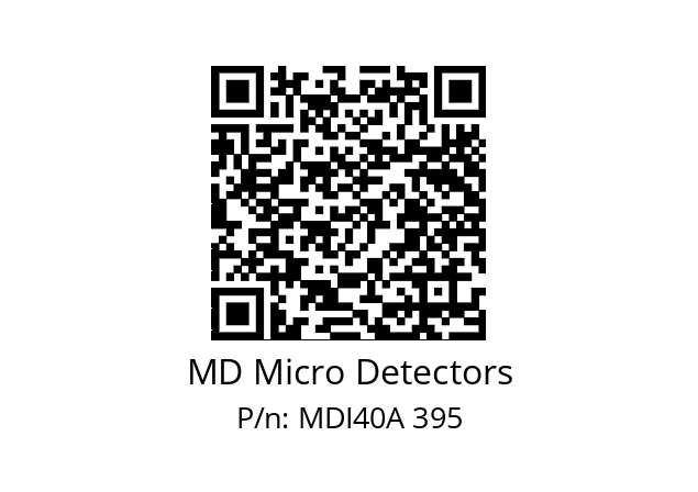  MDI40A1200S5/30P6SXPR+M.162 MD Micro Detectors MDI40A 395