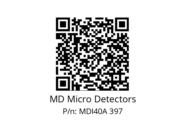  MDI40A1440S5/30P6SXPR+M.162 MD Micro Detectors MDI40A 397