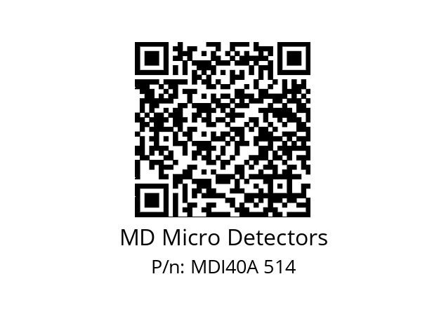  MDI40A750S5/30P6XXPR0,3+M12.162 MD Micro Detectors MDI40A 514