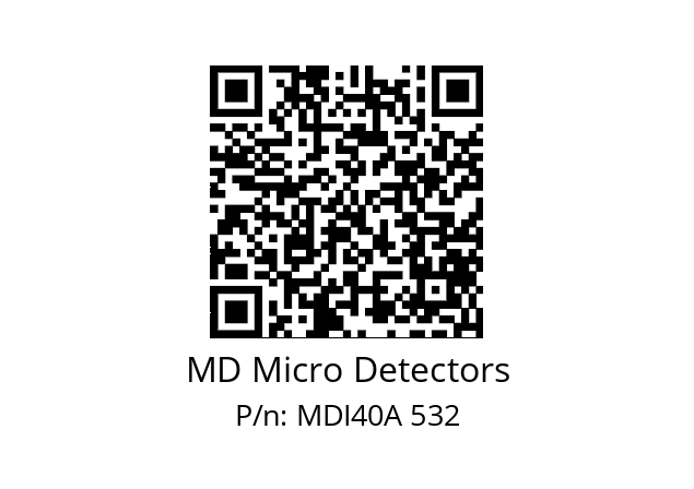  MDI40A200Z5/30P6XXPR0,3+M12.162 MD Micro Detectors MDI40A 532