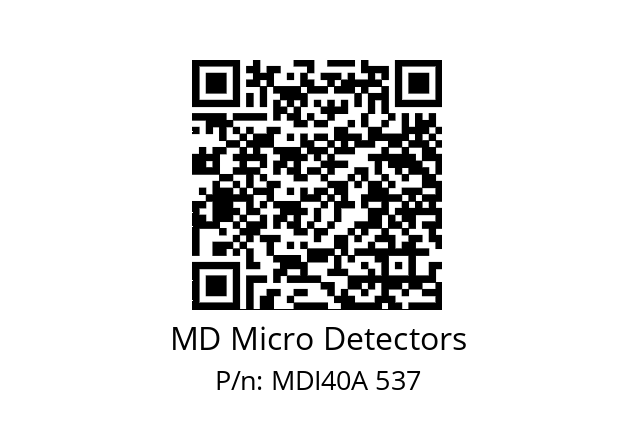  MDI40A360Z5/30P6XXPR0,3+M12.162 MD Micro Detectors MDI40A 537