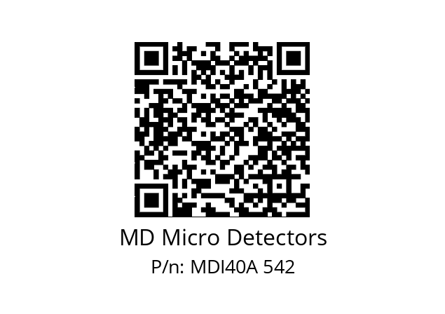  MDI40A600Z5/30P6XXPR0,3+M12.162 MD Micro Detectors MDI40A 542