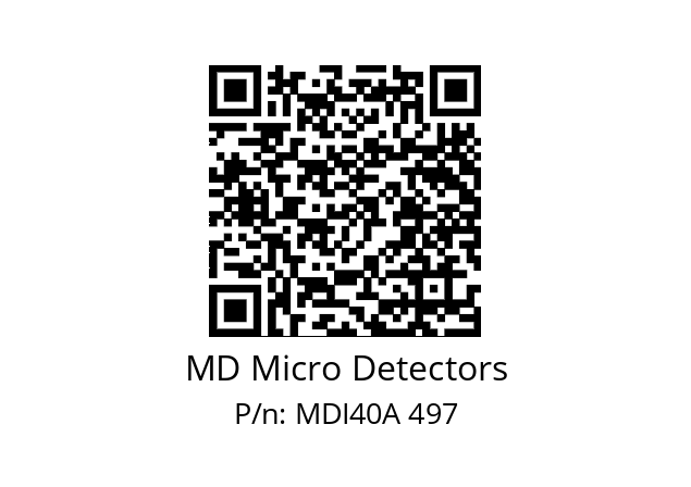  MDI40A100S5/30P6XXPR0,3+M12.162 MD Micro Detectors MDI40A 497