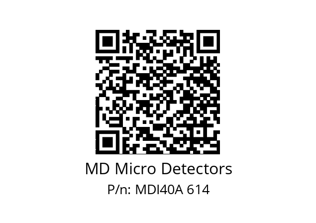  MDI40A1440Z5/30L6XXPR0,3+M12.162 MD Micro Detectors MDI40A 614