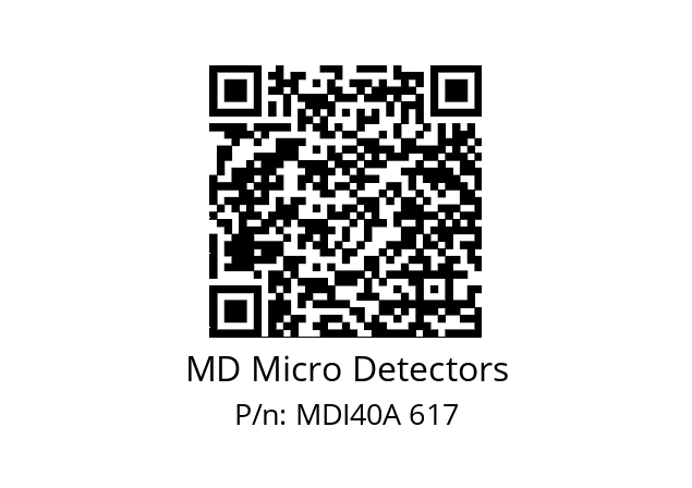  MDI40A1800Z5/30L6XXPR0,3+M12.162 MD Micro Detectors MDI40A 617