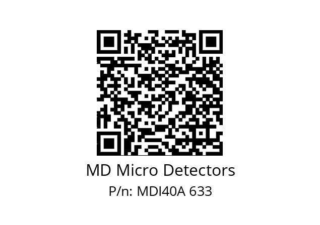  MDI40A500S5/30P6SXPR0,3+M12.162 MD Micro Detectors MDI40A 633