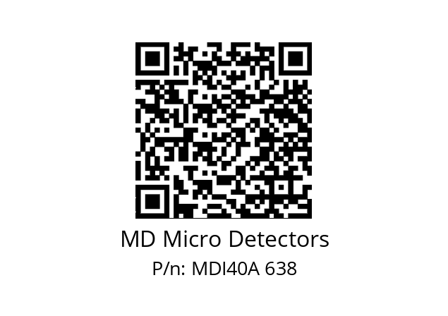  MDI40A750S5/30P6SXPR0,3+M12.162 MD Micro Detectors MDI40A 638