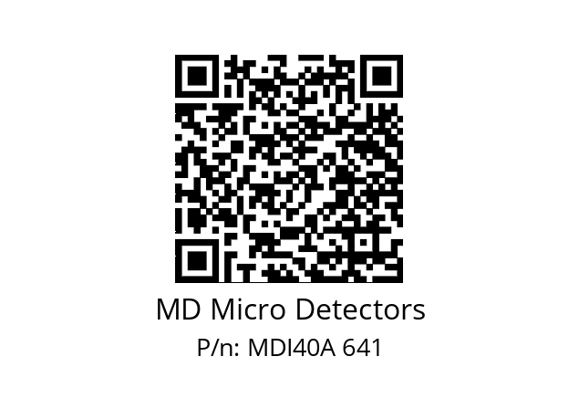  MDI40A1000S5/30P6SXPR0,3+M12.162 MD Micro Detectors MDI40A 641