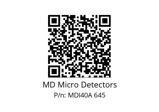  MDI40A1440S5/30P6SXPR0,3+M12.162 MD Micro Detectors MDI40A 645