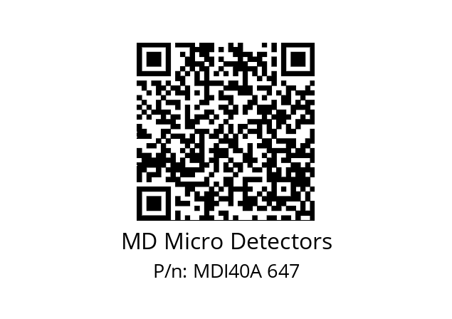  MDI40A1600S5/30P6SXPR0,3+M12.162 MD Micro Detectors MDI40A 647