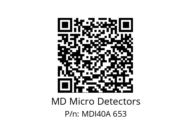  MDI40A120Z5/30P6SXPR0,3+M12.162 MD Micro Detectors MDI40A 653