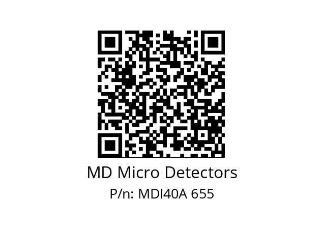  MDI40A150Z5/30P6SXPR0,3+M12.162 MD Micro Detectors MDI40A 655