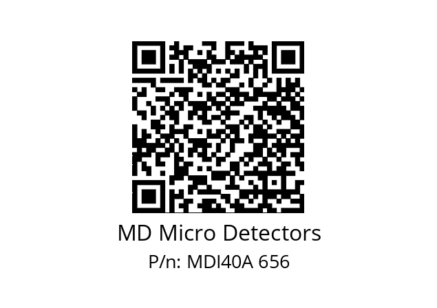  MDI40A200Z5/30P6SXPR0,3+M12.162 MD Micro Detectors MDI40A 656