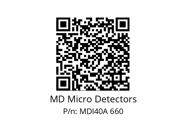  MDI40A300Z5/30P6SXPR0,3+M12.162 MD Micro Detectors MDI40A 660