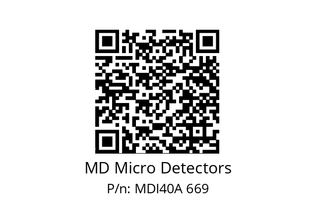  MDI40A750Z5/30P6SXPR0,3+M12.162 MD Micro Detectors MDI40A 669