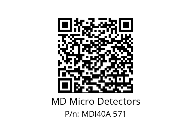  MDI40A500S5/30L6XXPR0,3+M12.162 MD Micro Detectors MDI40A 571