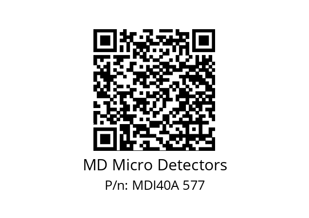  MDI40A800S5/30L6XXPR0,3+M12.162 MD Micro Detectors MDI40A 577