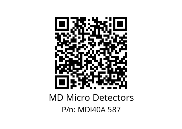  MDI40A2000S5/30L6XXPR0,3+M12.162 MD Micro Detectors MDI40A 587