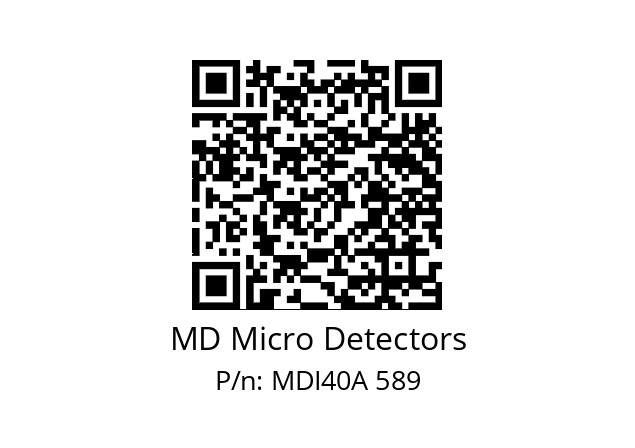  MDI40A2500S5/30L6XXPR0,3+M12.162 MD Micro Detectors MDI40A 589