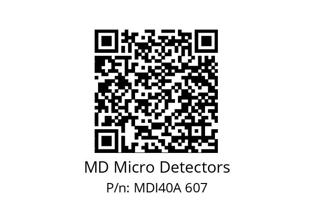  MDI40A750Z5/30L6XXPR0,3+M12.162 MD Micro Detectors MDI40A 607