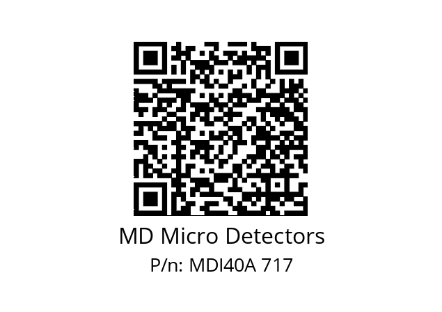  MDI40A150Z5/30L6SXPR0,3+M12.162 MD Micro Detectors MDI40A 717