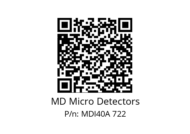  MDI40A300Z5/30L6SXPR0,3+M12.162 MD Micro Detectors MDI40A 722