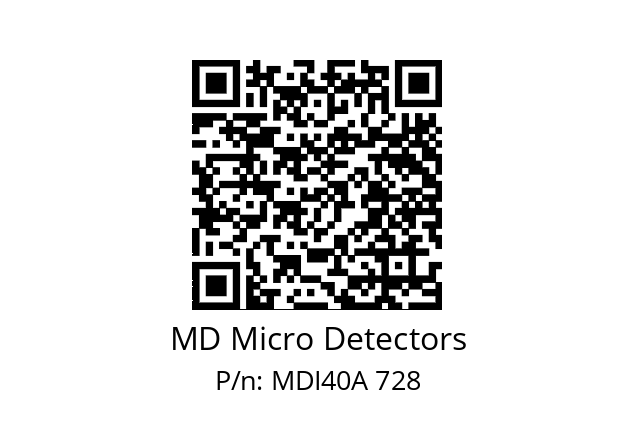  MDI40A600Z5/30L6SXPR0,3+M12.162 MD Micro Detectors MDI40A 728