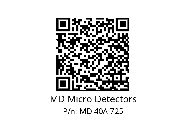  MDI40A480Z5/30L6SXPR0,3+M12.162 MD Micro Detectors MDI40A 725