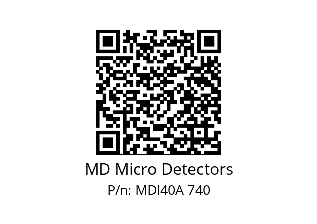  MDI40A1600Z5/30L6SXPR0,3+M12.162 MD Micro Detectors MDI40A 740